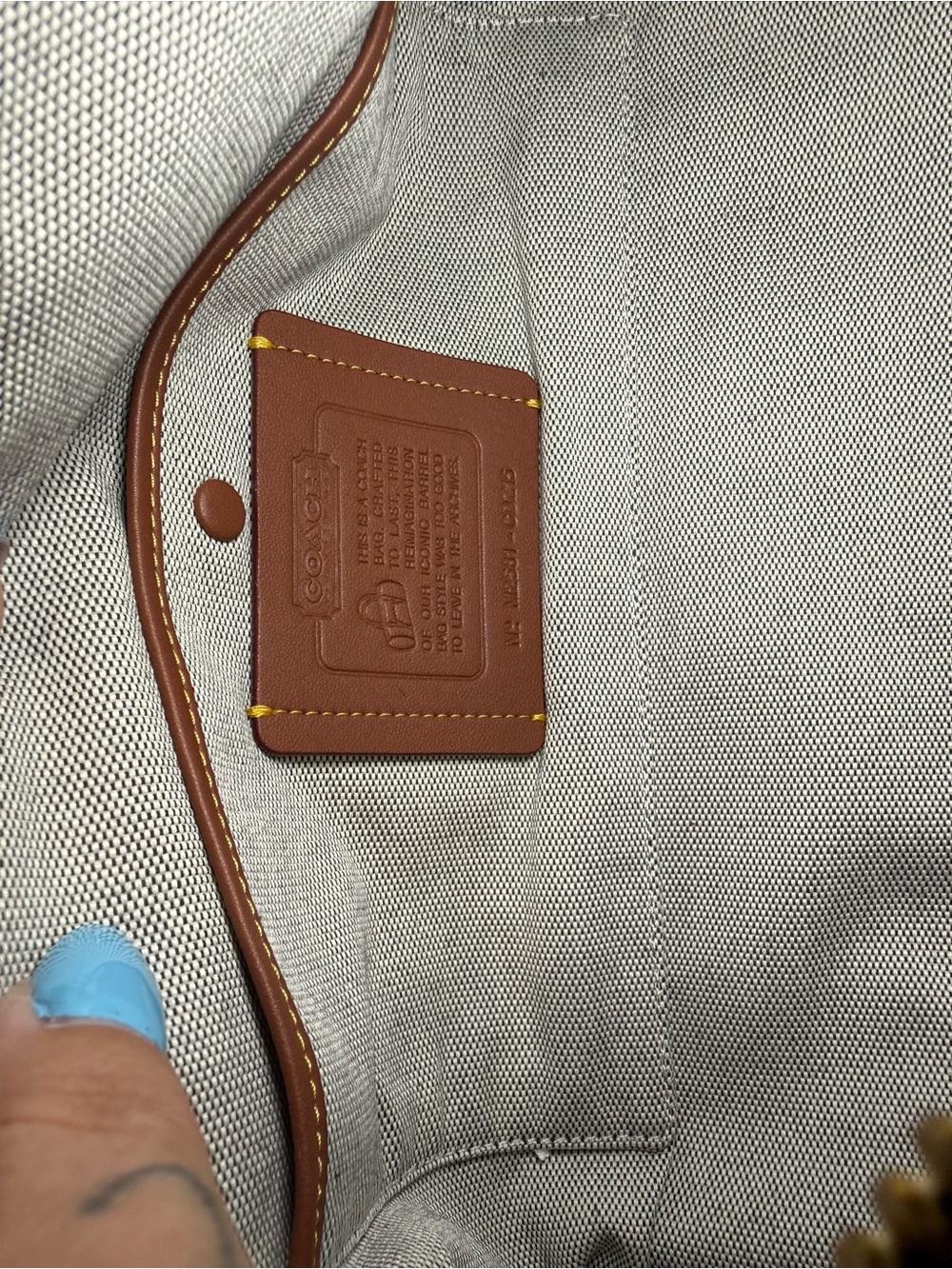 Coach large Kisslock barrel bag re-edition - Picture 6 of 6